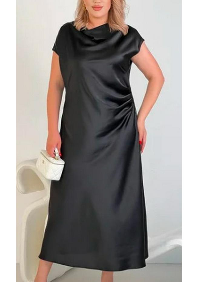 New Summer Sleeveless Dress - European and American Fashion XL чёрный