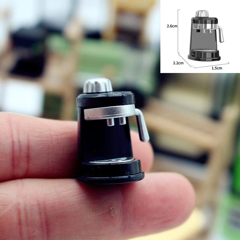 1:12 Dollhouse Miniature Grid Space Mini Juicer Kitchen Supplies Miniature Scene Model Decor Toy Doll House Accessories