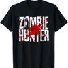 Funny Zombie Hunter Design For Boys Girls Halloween Hunting T-Shirt