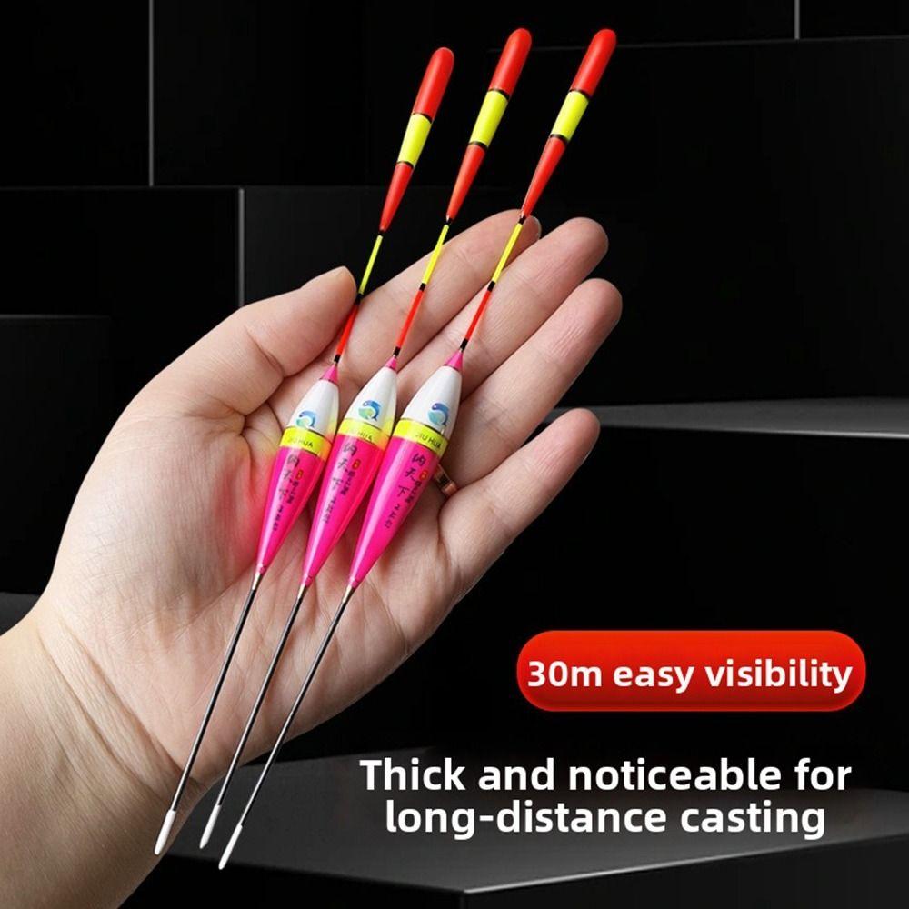 3pcs 3pcs Set Fishing Floats Set Mix Size Fishing Light Stick Fishing Accessories For Fishing