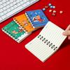 Loose-leaf Christmas Coil Notepad Cute Side-flip Coil Book 40sheets Mini Notebook  Students