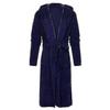 2026 Hot!! Men's Bathrobes, Terry Robe Fleece Robe Plush Long Hooded Bathrobe