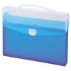 LIHIT LAB Congress Bag File Case A4 Blue A5007-8