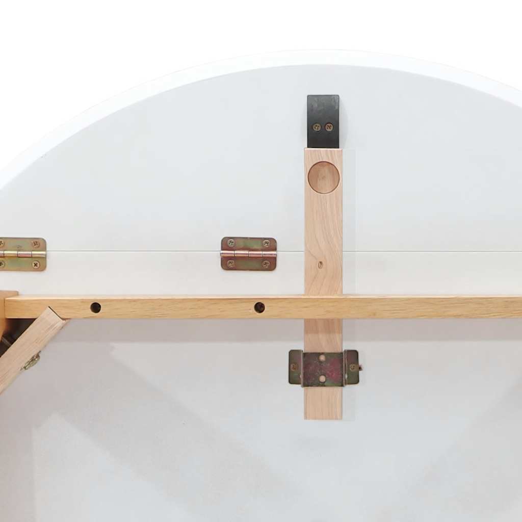 Dining Table Natural Solid Rubberwood