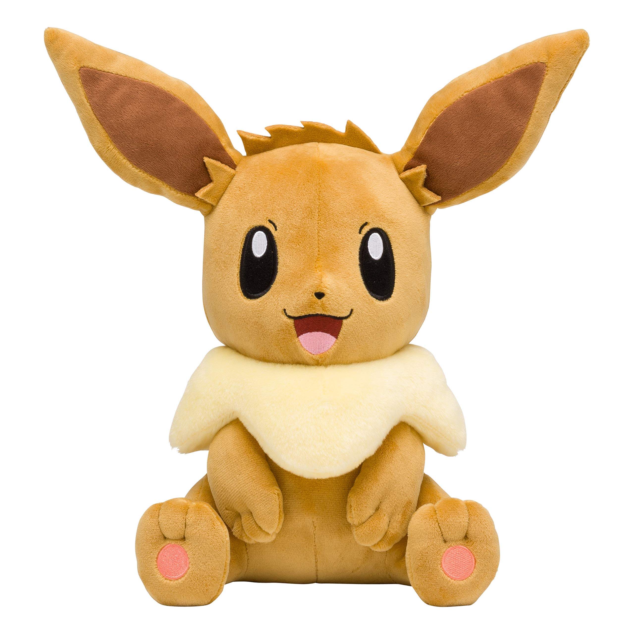 

Center Original Plush Eevee 31 x 33 x 25 cm x W x Pokémon Toy, Life-Size Sitting, (H D)