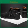 High Mens Outdoor Leather Top Fashionable Antiskid Wearresistant Boots Large Size Mens Motor Vehicle Boots