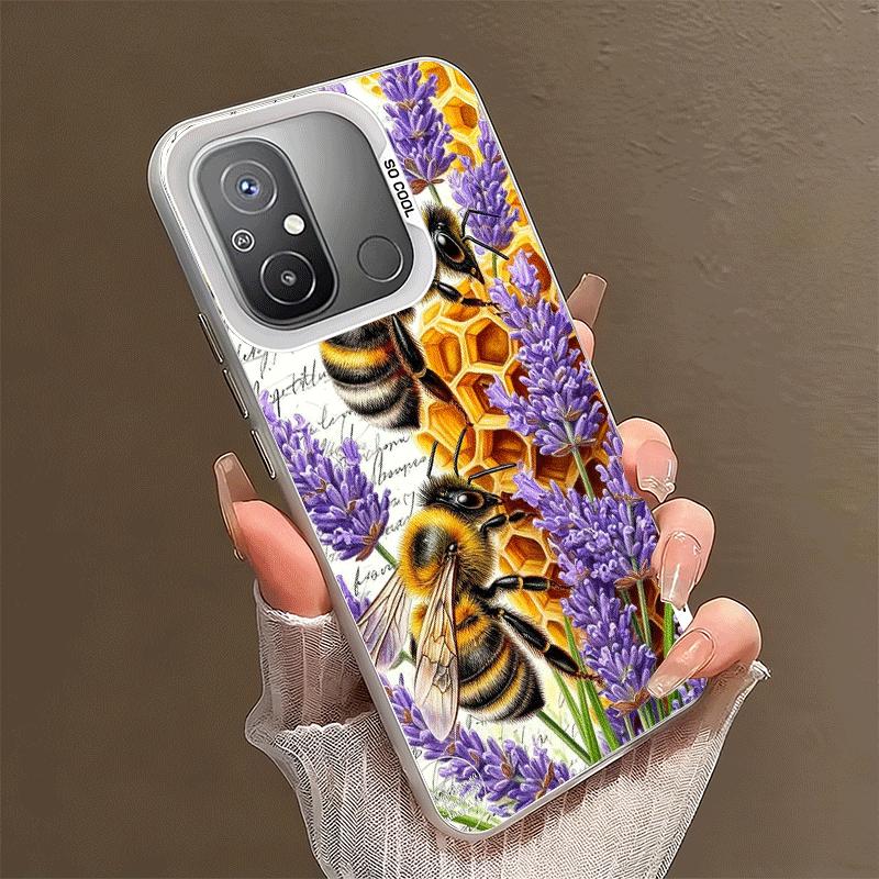 Bee Keeping Honey Cute Shockproof Phone Case for Xiaomi Poco X7 X6 X5 X3 Pro F7 Ultra M8 Redmi 15C 15 14C 13C 12C 10C 13 12 10