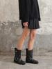 Blanc Sur Blanc Noah Biker Boots Black