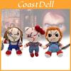 Adorable Chucky Plush Doll Pumpkin Design For Halloween Creative Decoration And Gifts