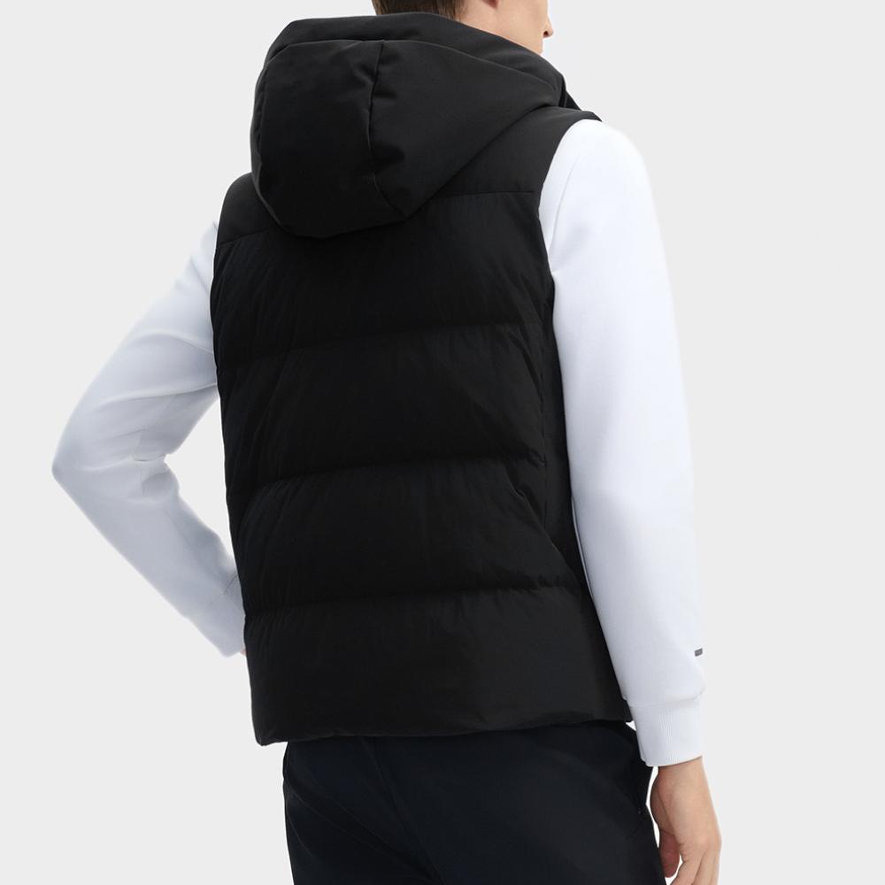 New FILA Down Vest Men's Jet Black F11M443912FBK