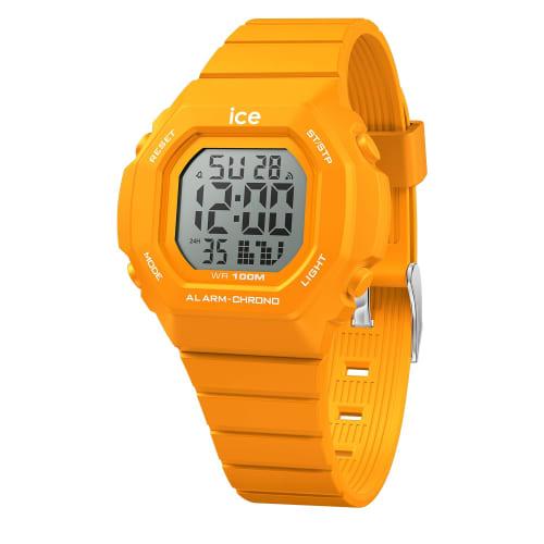 Authorized Ice Watch Authorized Dealer: Ice Watch Digital Men's Watch 022102 ICE Digit Ultra Orange Small