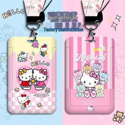 Sanrio Cartoon Student ID Card Holder - Cute Campus, Work, Bus, Subway, Meal Card Case