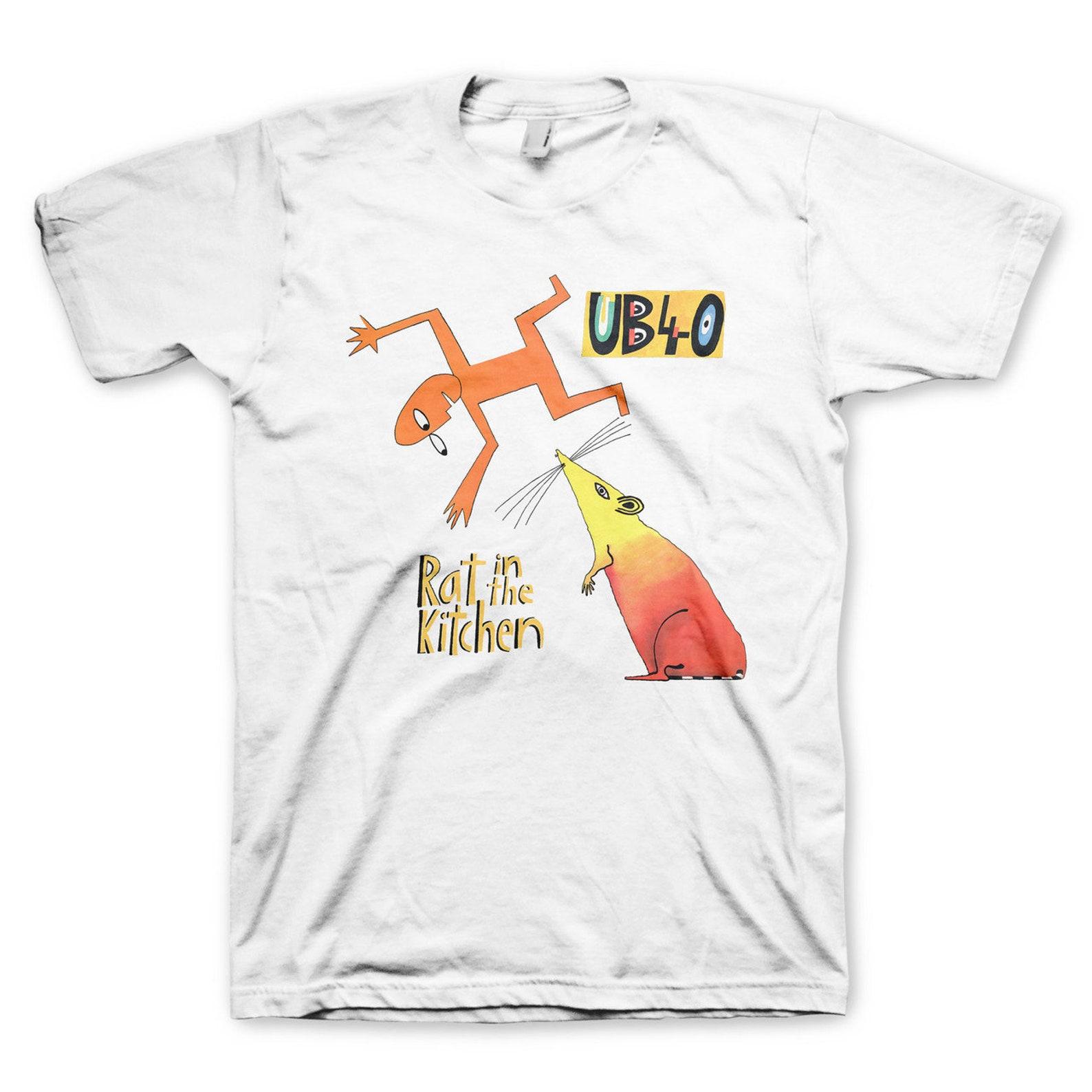 UB40 Rat in the Kitchen White T-Shirt M