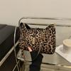 Trendy And Elegant Leopard Print Shoulder Bag With Chain For Everyday Use