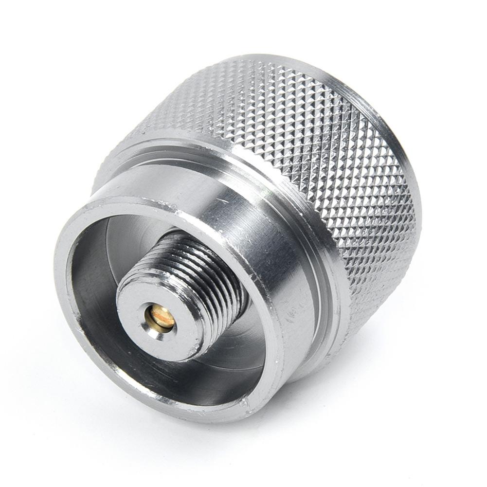Outdoor Gas Refill Adapter Reusable Aluminum Alloy