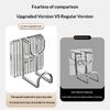 Heavy Duty Wall Mounted Washbasin Hook Strong Adhesive No Drilling Sink Organizer Rack for Bathroom RV Use