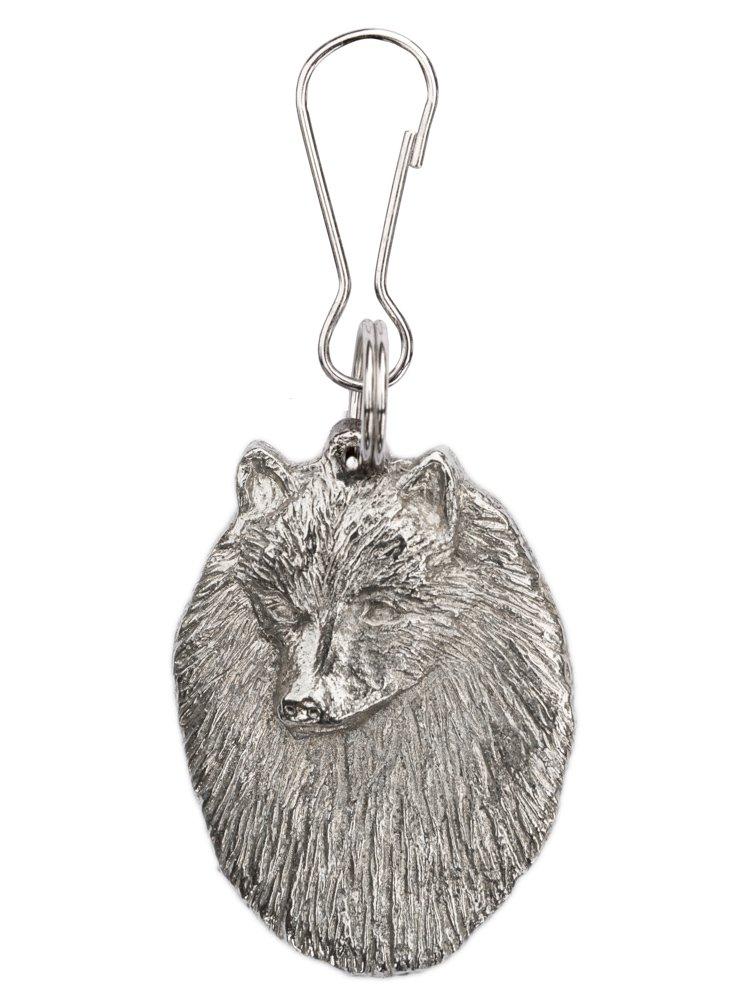 

Keeshond British Art Dog Zip Pull Collection