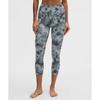 Lululemon Align  High Rise Crop 23  Meadow Haze Grey Multi