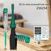 Professional Ratchet Screwdriver Kit With Assorted Specialty Bit Carbon Steel Ergonomic Grip Portable Case For DIY Projects
