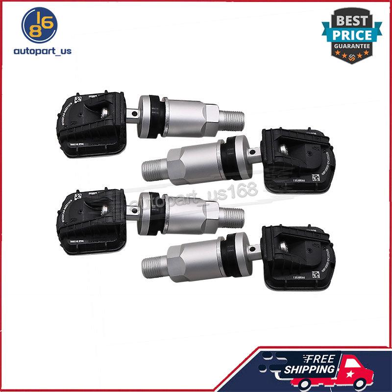 4Pcs TPMS Tire Pressure Monitor Sensor 13538566 For Buick Envision 2.0L