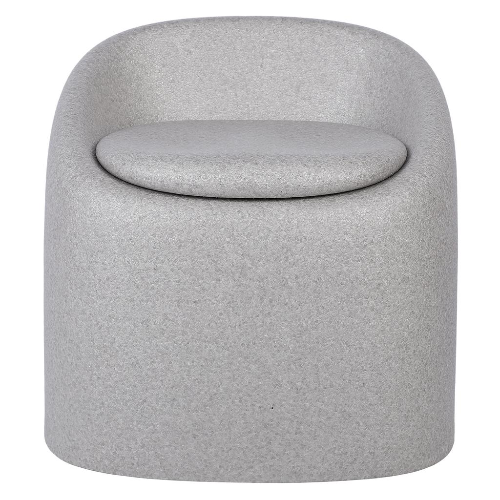 EPP Toilet Chair Bedside Commode Chair Multifunctional Shower Chair with Solid Bucket for Elderly Pregnant Women Gray