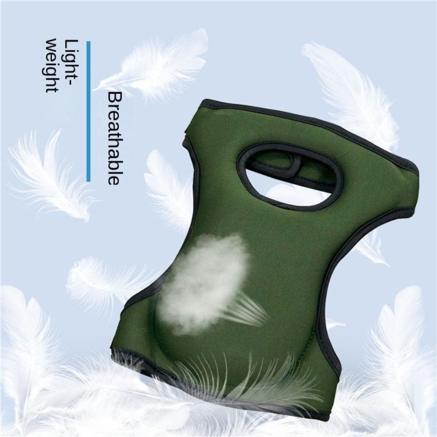 Knäskydd Trädgårdsknäskydd för Kvinnor & Män EVA-skum och Justerbar Halkfri Knästående Kuddkudde Mjukt Skumknäskydd