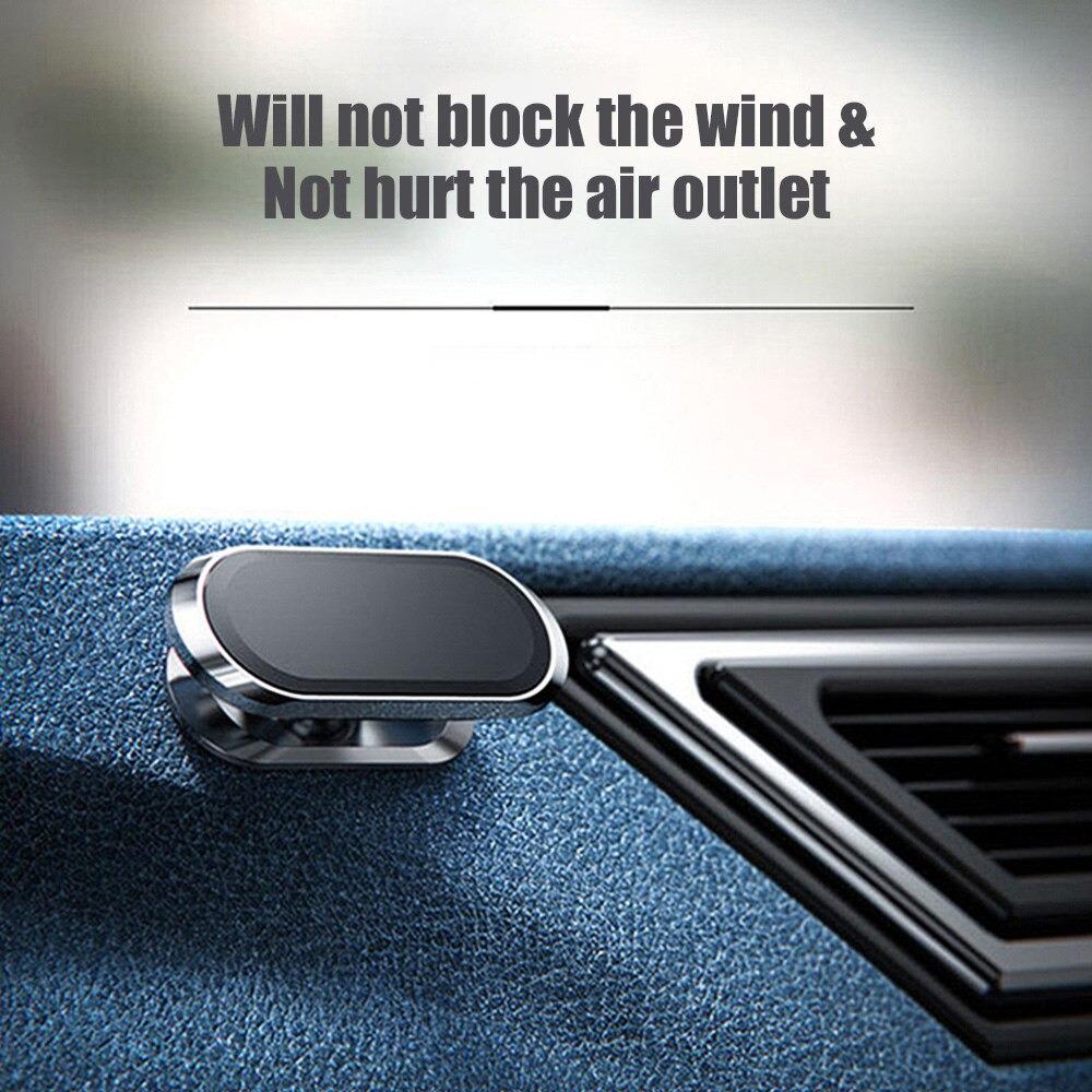 360° Magnetic Car Phone Holder Magnet Smartphone Mobile Stand Cell Support For iPhone 17 16 15 14 13 X Xiaomi Samsung