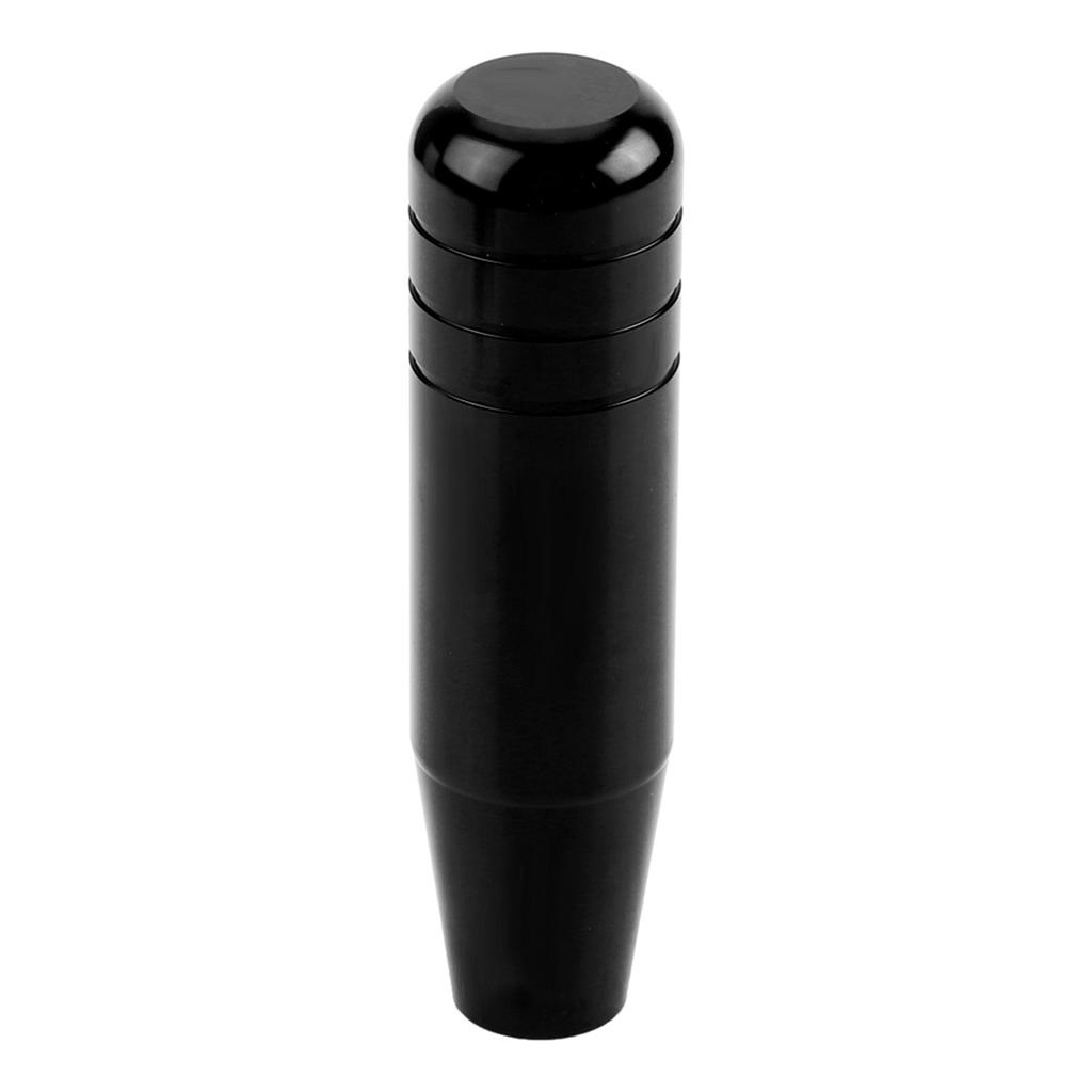 Universal Aluminum Alloy Car Manual Gear Shift Knob Handle Shifter Lever 13cm Black