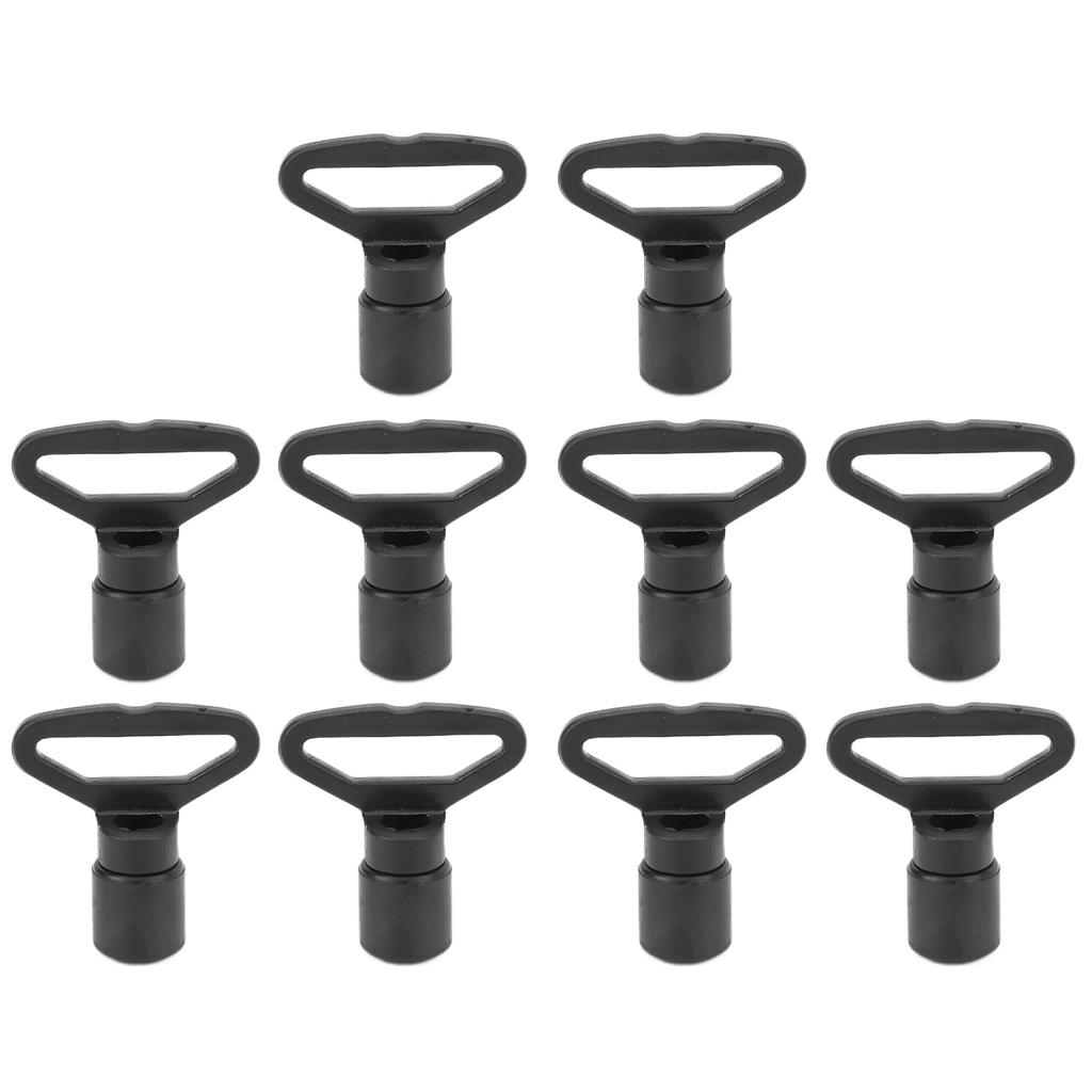 10 Pcs Elastic Rope Buckle 2.5mm Plastic Ring Lightweight Durable Hook for Kayak Canoe Boat