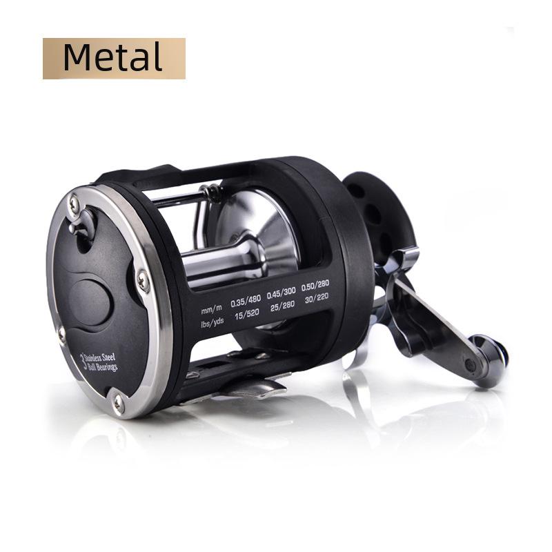 Kemaolong Visual Anchor All-Metal Sea Fishing Reel with Drag