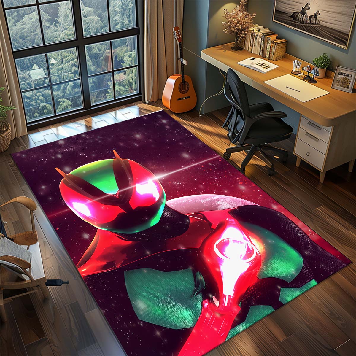 

Kamen Rider Area Carpet for Living Room Bedroom Home Decor Cool Movie Mat Floor Mat 60x90cm