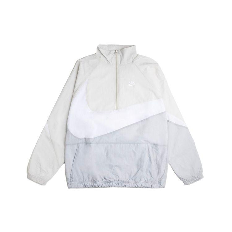 

Мужская куртка с воротником-стойкой Nike Color-Block, бежевая AJ2696-012 L