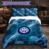 Borussia Dortmund Pattern 3 Pieces Bedding Set Soft Microfiber Duvet Cover with Pillow Cases for Bedroom