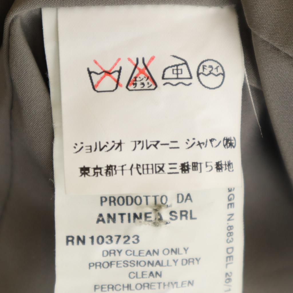 Armani Collezioni Made In Italy Tailored Jacket 40 Light Gray Women Used