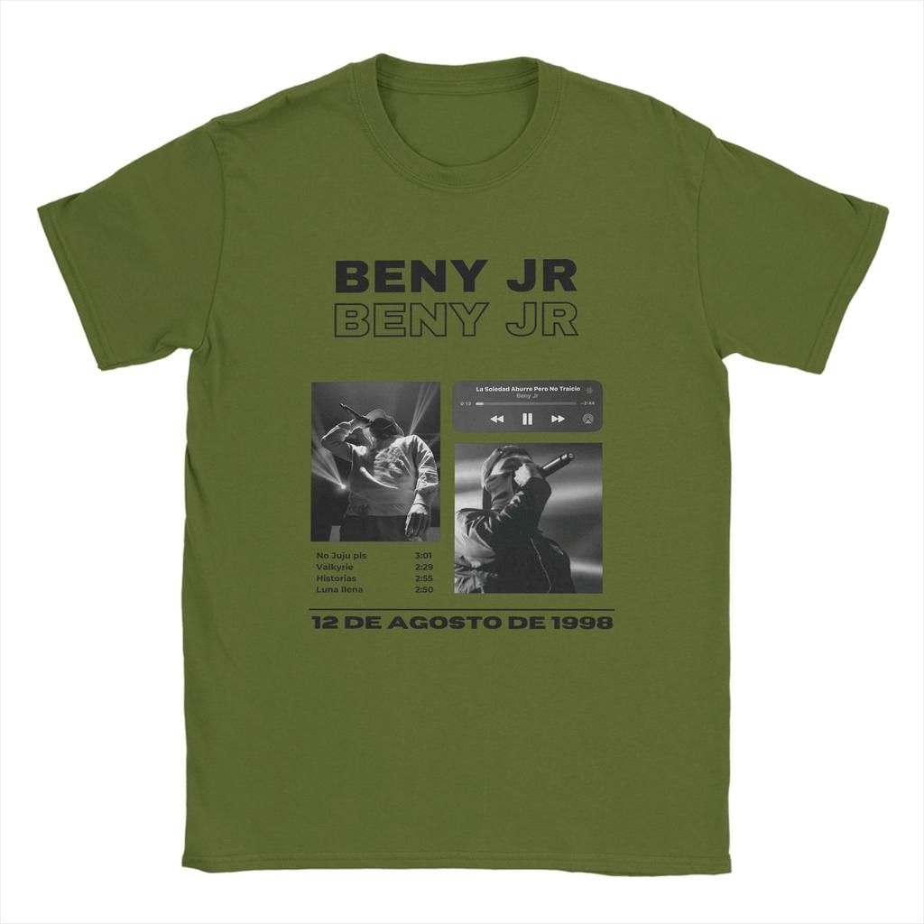 Beny Jr T-Shirt Unisex Neuheit Reines Baumwoll-T-Shirt Rundhals Kurzarm T-Shirts Neue Ankunft Oberteile