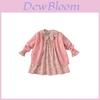 Cotton Girl Dress And Cardigan Set For Toddler Girls With Floral Pattern For Autumn And Spring