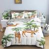 3D Desert Camel Duvet Cover Brown Animal Boys Girls Kids Teen Adult Cute Wildlife Theme Polyester Quilt Cover Bedroom Decoration