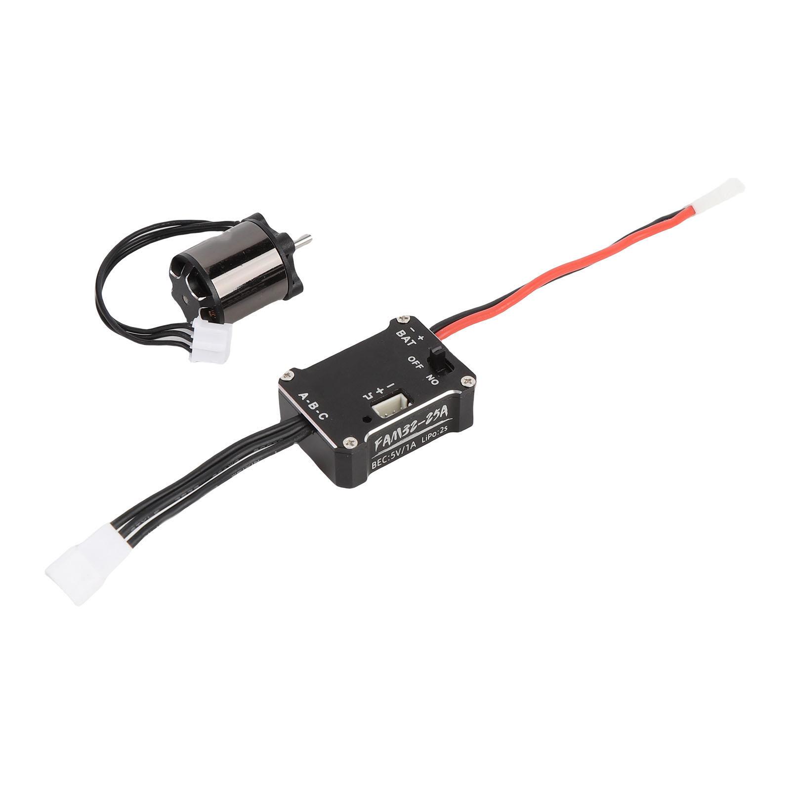 

RC Motor ESC Combo Set Fit for SCX24 25A Brushless ESC 1212 3500KV Brushless Motor for 1/18 1/24 1/28 RC Car Accessories