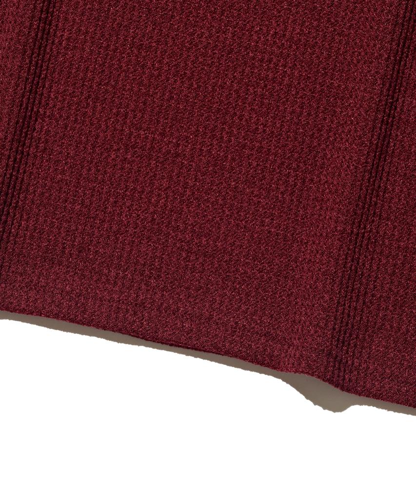 OTHERFITS Vintage Wave Long Sleeve T-Shirt (Burgundy)