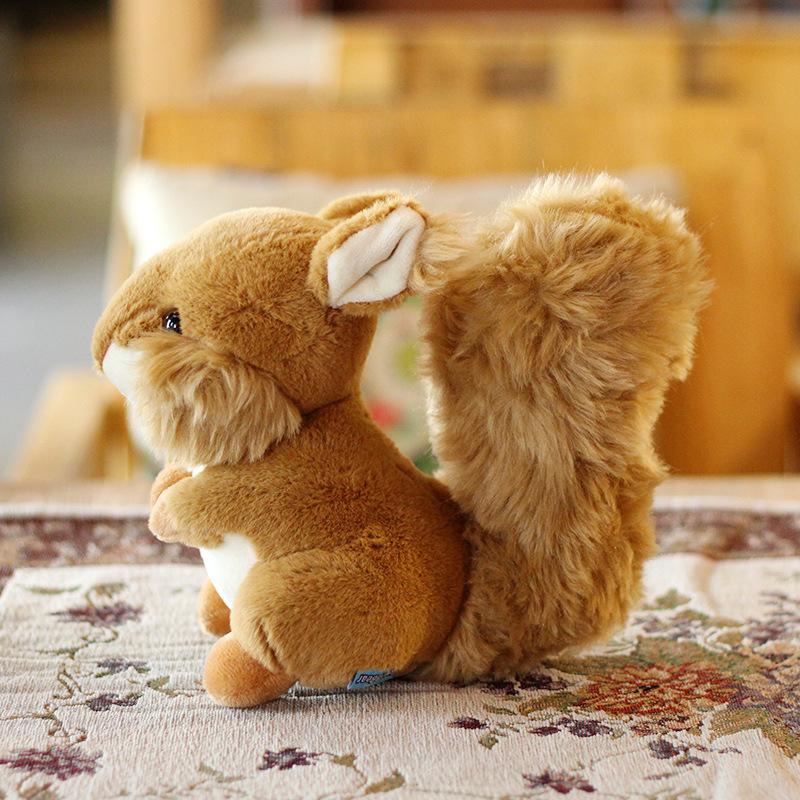 Squirrel Animal Plush Toy Doll Toys Home Decoration Doll Cute Pillow Cute Hamster