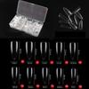 500Pcs Nail Tips Quick Extension Transparent Press On False Nails Tips Manicure Nail Art Manicure
