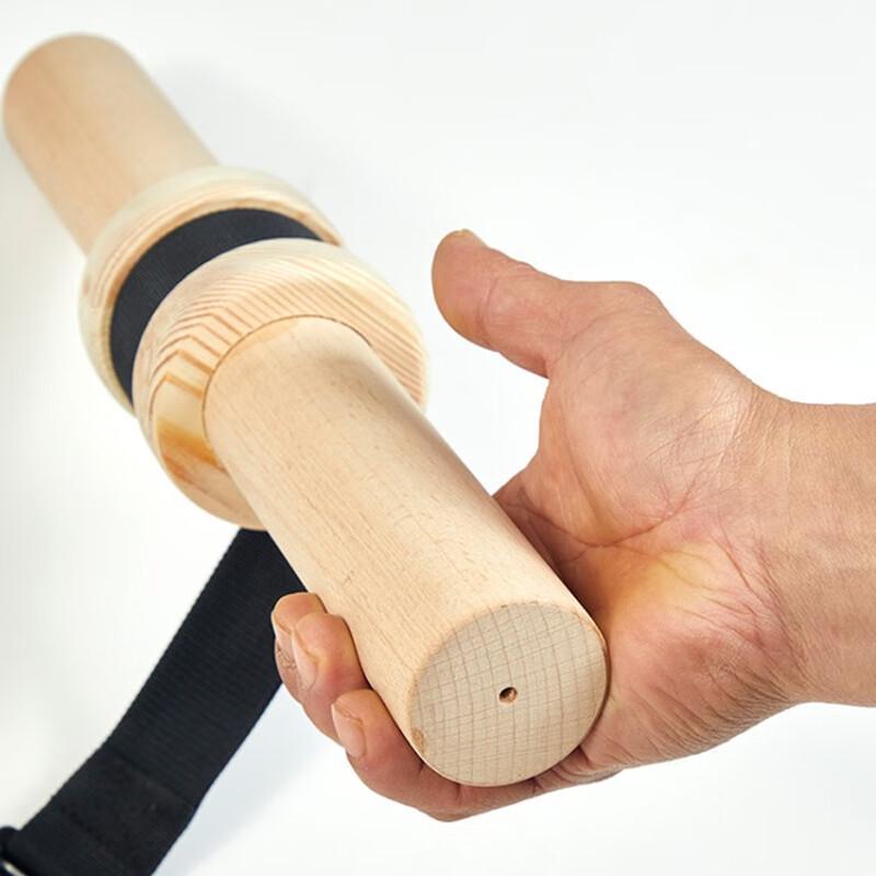 Longchan Solid Wood Forearm and Wrist Roller Trainer