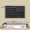 Embroidered Velcro US Flag Patch - Multicolor Stars and Stripes (Left & Right)