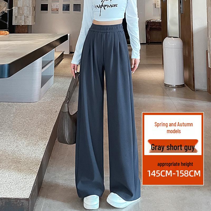 

Plus Size High-Waisted Slimming Wide-Leg Pants for Women - Spring 2025 Collection 5XL