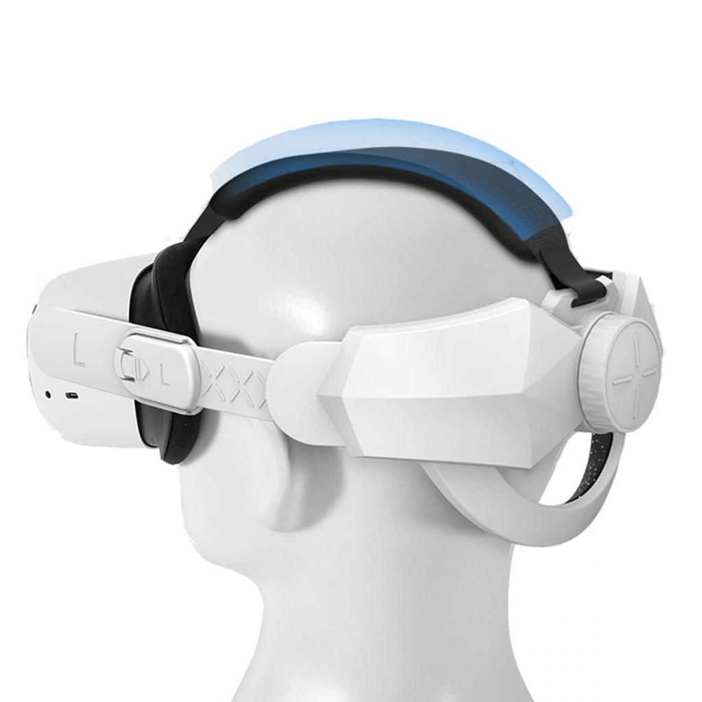 Adjustable for Head Strap for Oculus Quest 2 VR Headset Elite Strap Replacement Comfortable for Touch Strap