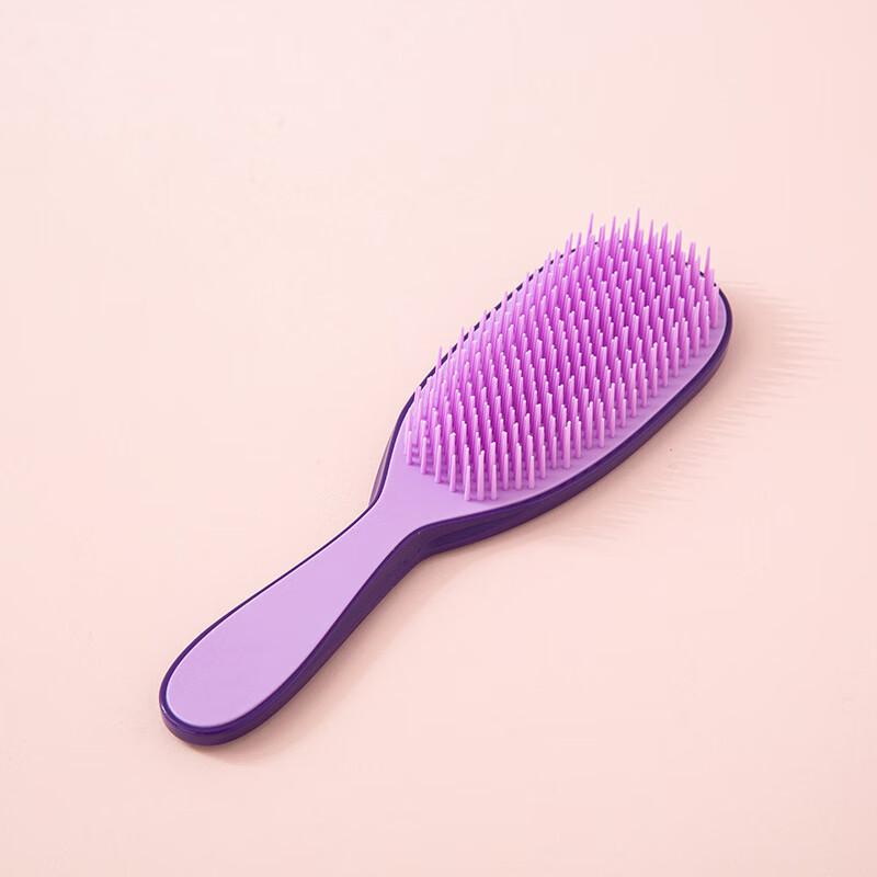 Sinle Long Handle Detangling Rib Massage Comb