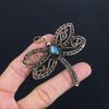 Labradorite Pendant, Handmade Gemstone 999 Copper Wire Wrapped Pendant Antique Jewelry, For Gift Silver Jewelry