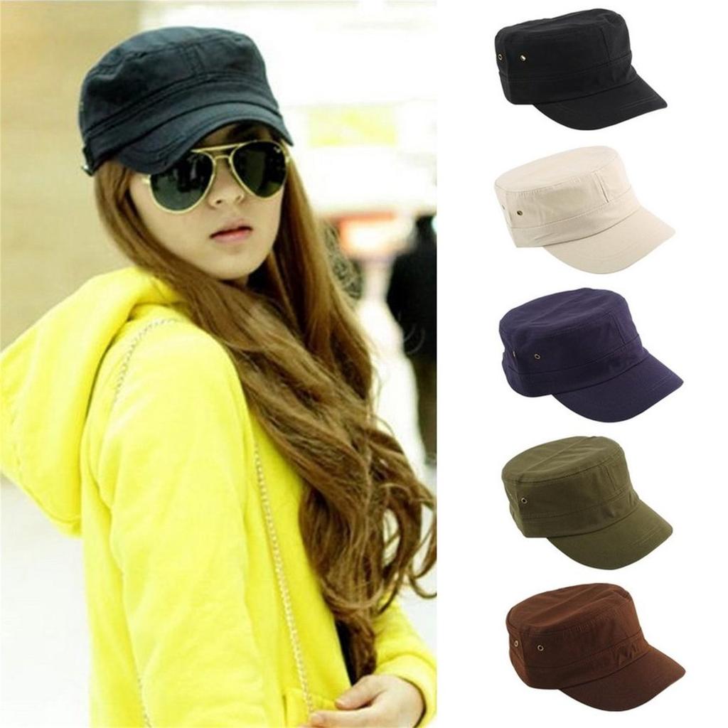 Army Cap Cadet Hat Military Flat Top 