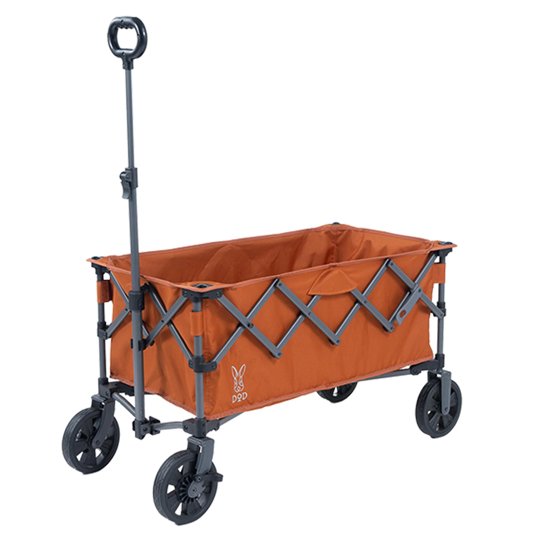 

DOD Perry Large Capacity Lightweight and Wagon for Outdoor Picnics and Wagon, 130L, Compact, Carry-on Camping, C2-178-OR