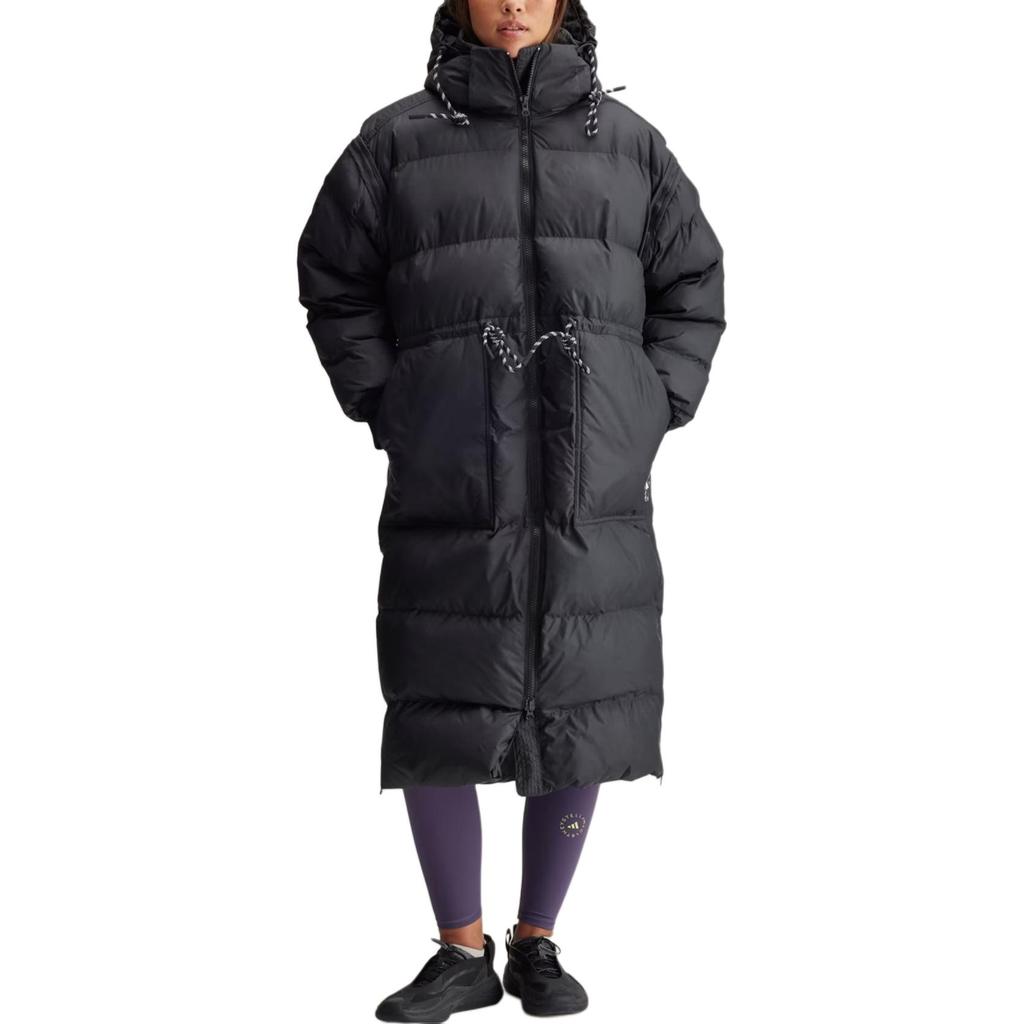 adidas X Stella McCartney Longue Veste d'Hiver Rembourrée Noire Femme Vêtements d'Extérieur IX3081